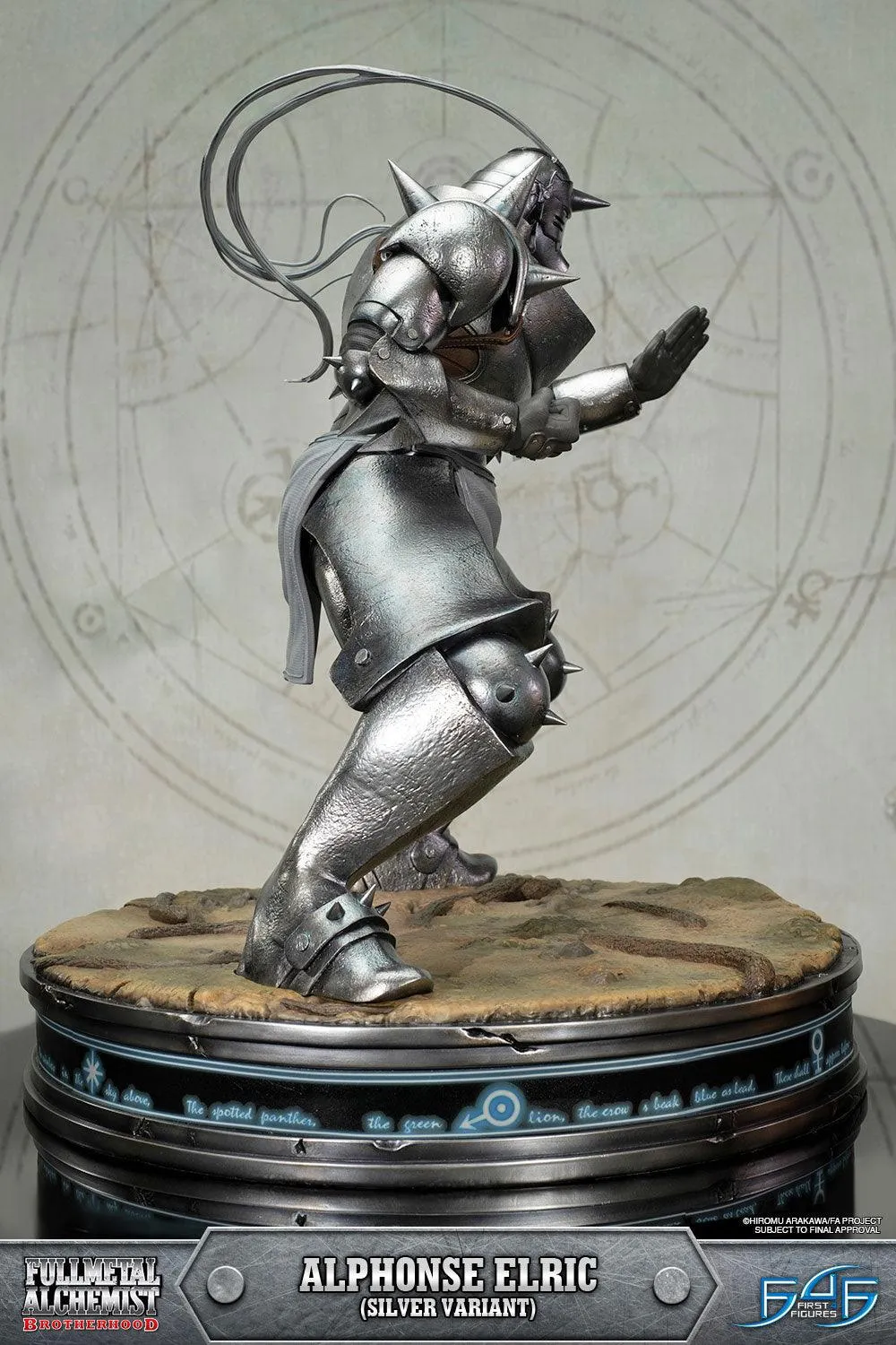 First 4 Figures Fullmetal Alphonse statueta Silver din rasina