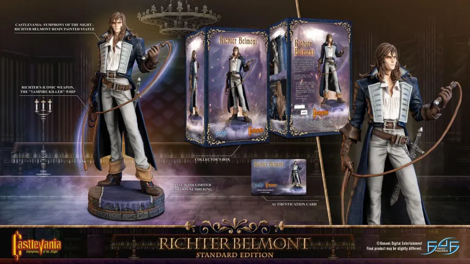 First 4 Figures Richter Belmont statueta Standard rasina