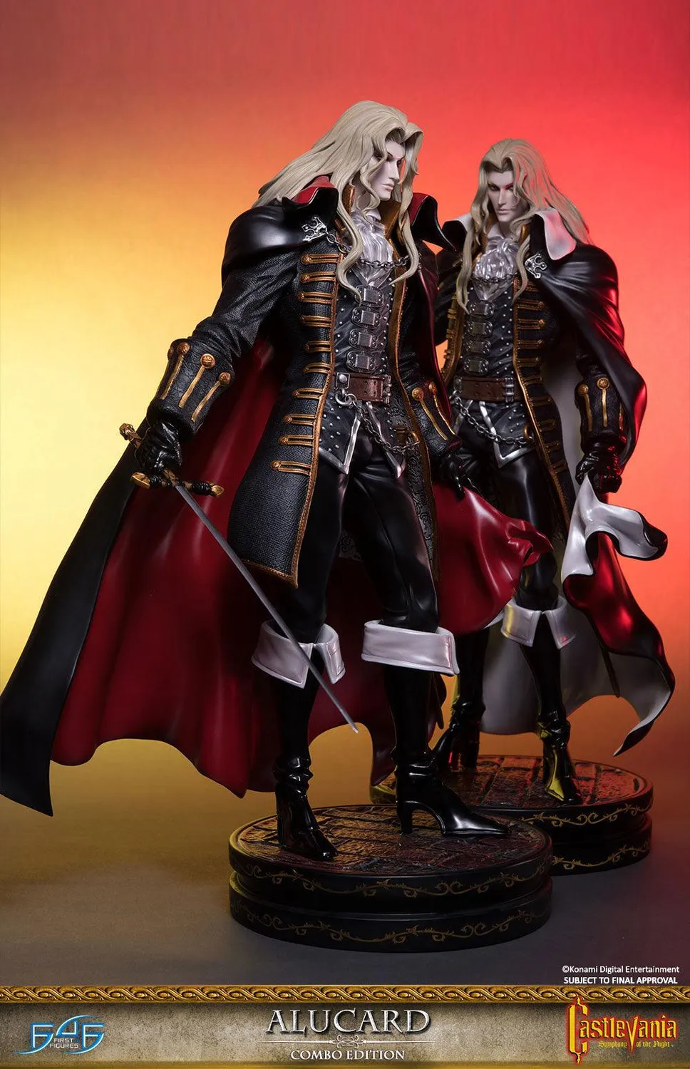 First 4 Figures Castlevania Alucard statueta combo