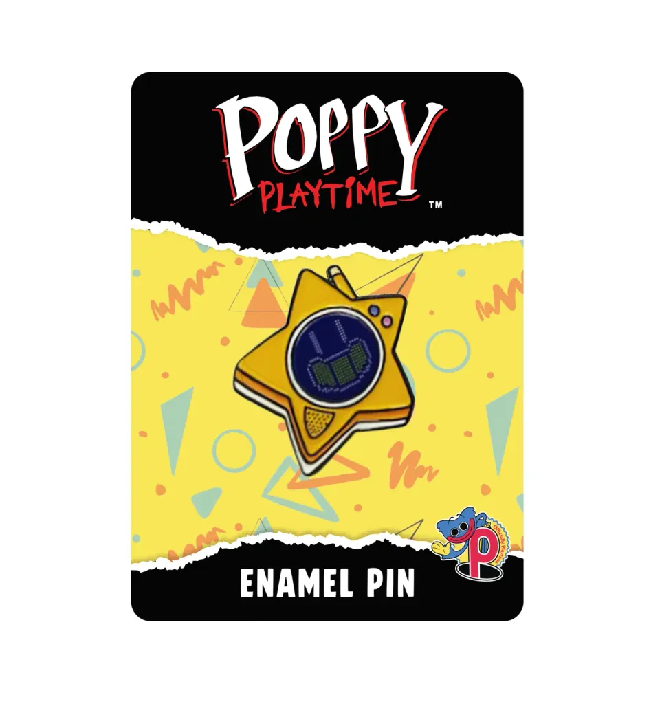 Huggy Wuggy Poppy Playtime Glowby pin metal