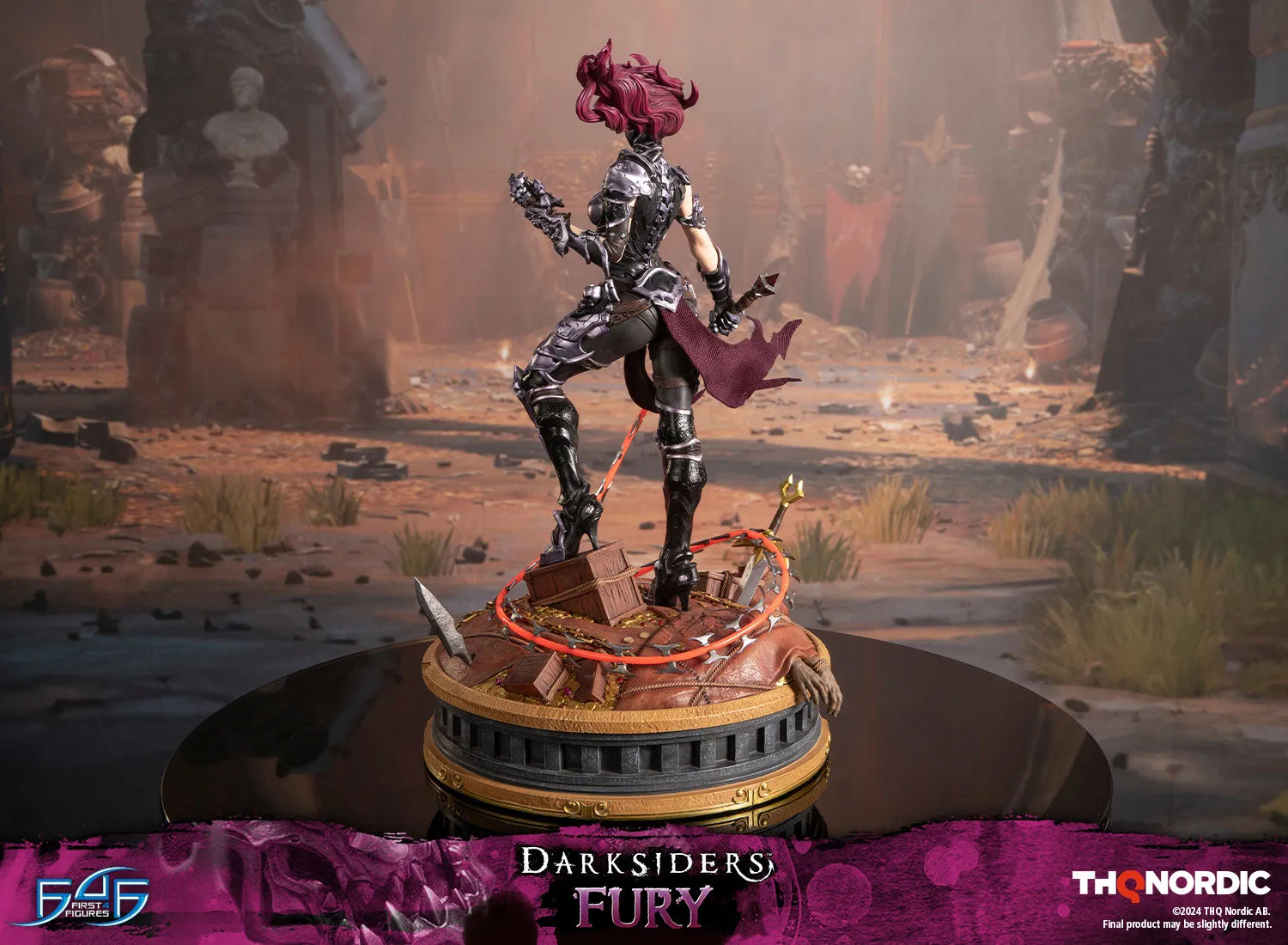 First 4 Figures Darksiders Fury statuetă 45 cm glow-in-the-dark