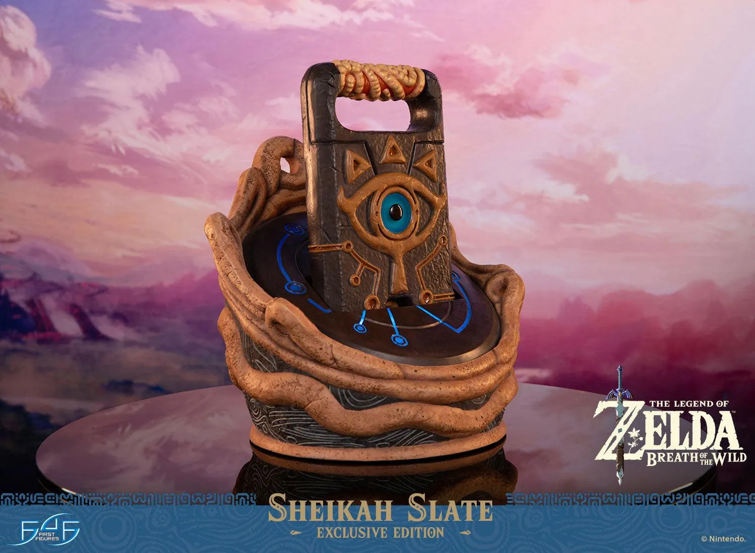 First 4 Figures Zelda Breath of the Wild Sheikah Slate replică Exclusive