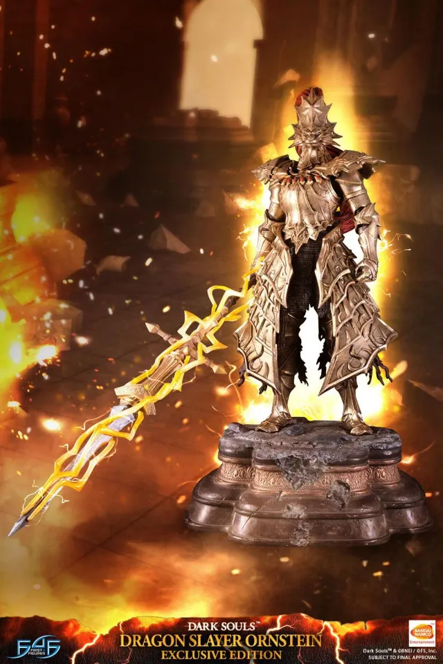 First 4 Figures Dark Souls Ornstein statuie Exclusive LED