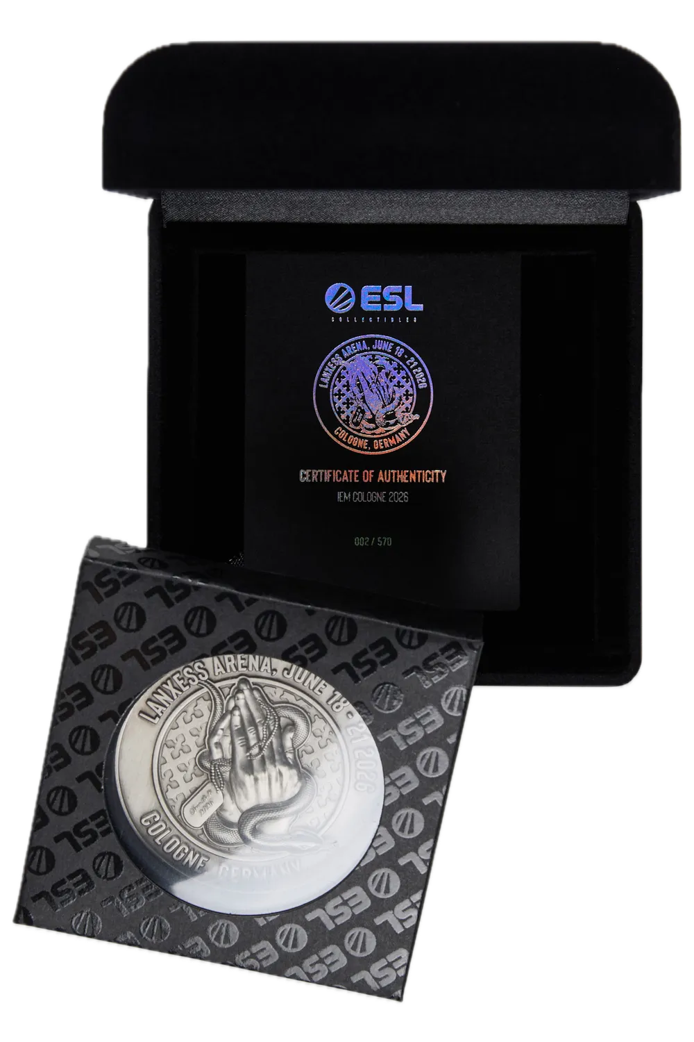IEM Cologne 2026 moneda argintie colectie