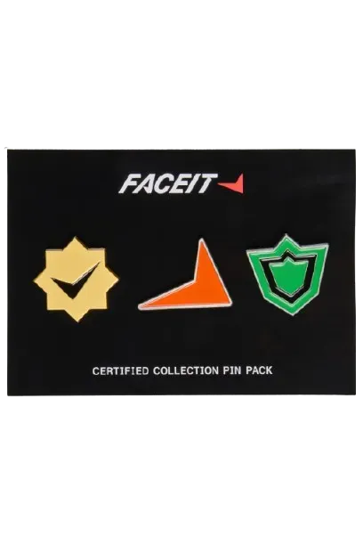 ESL FACEIT Certified set pinuri email multi 3 buc