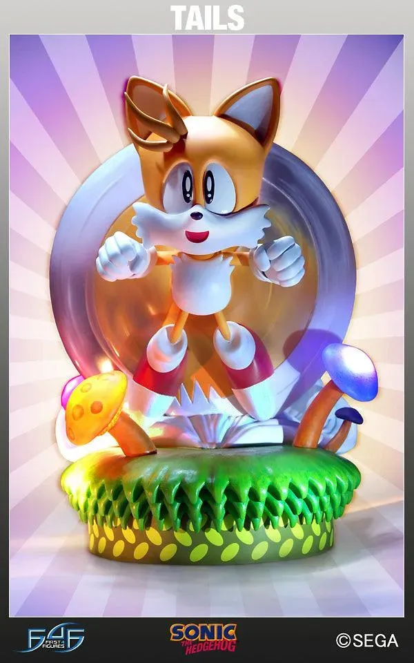 First 4 Figures Sonic Tails Exclusive statueta 30 cm LED