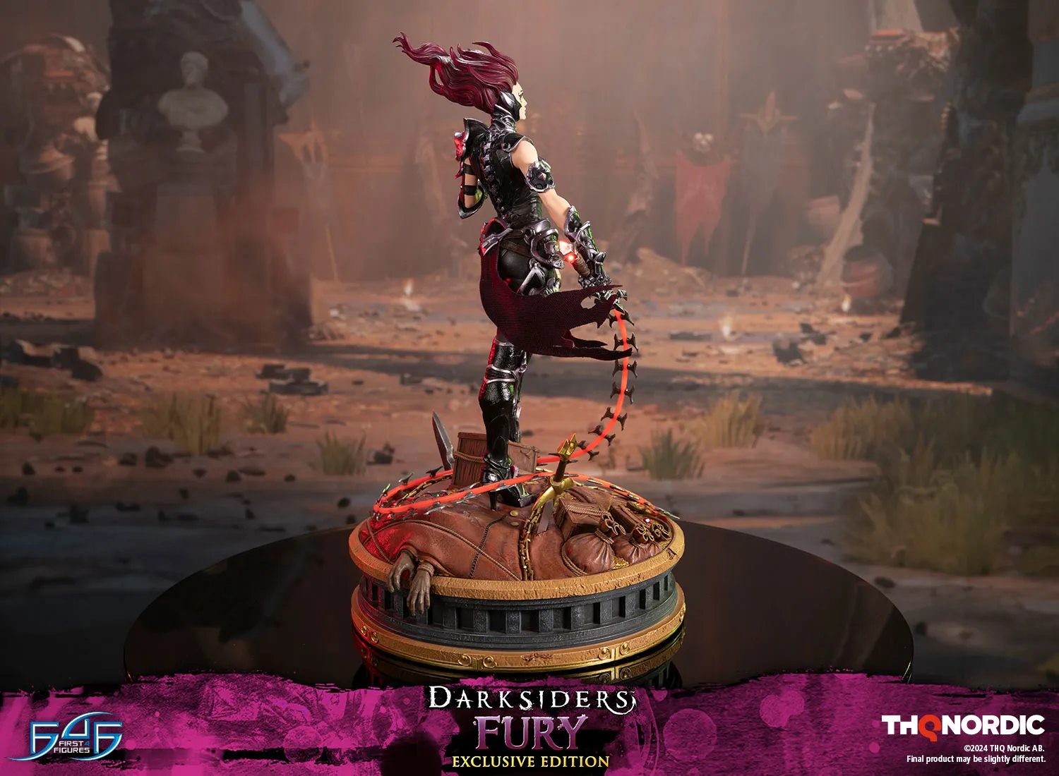 First 4 Figures Darksiders Fury statueta Exclusive Edition LED
