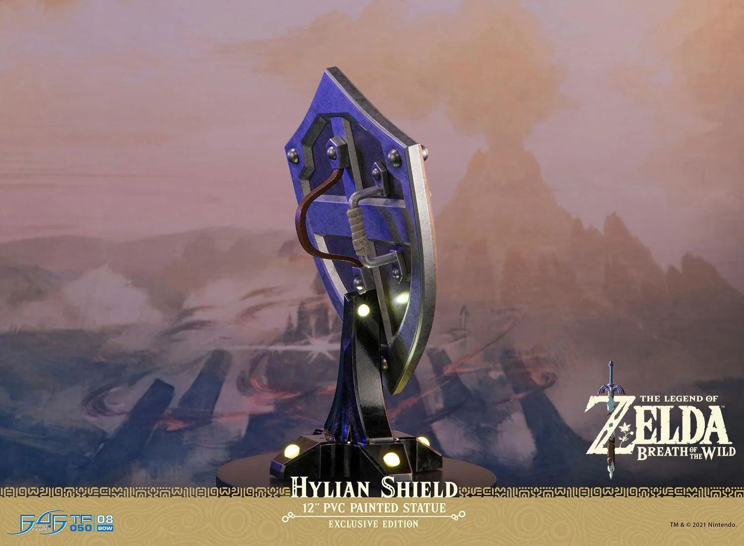 First 4 Figures Zelda Hylian Shield scut Exclusive LED