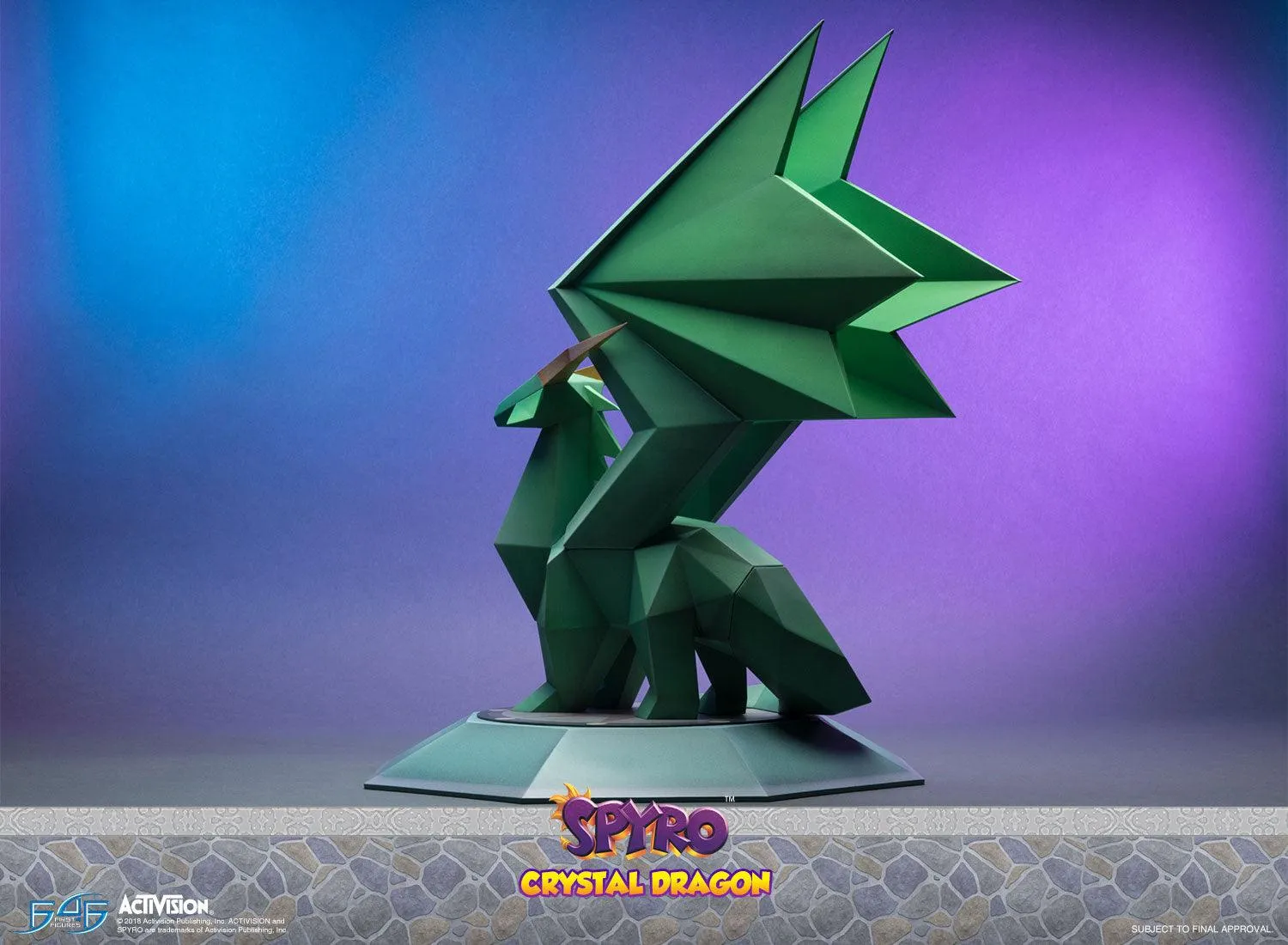 First 4 Figures Spyro Crystal Dragon statueta regular 56cm rasina