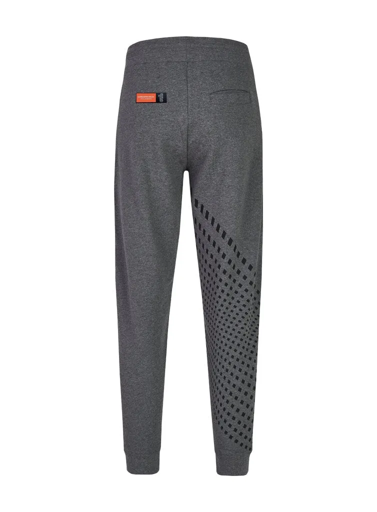DreamHack Classic pantaloni trening gri Warp 80% bumbac