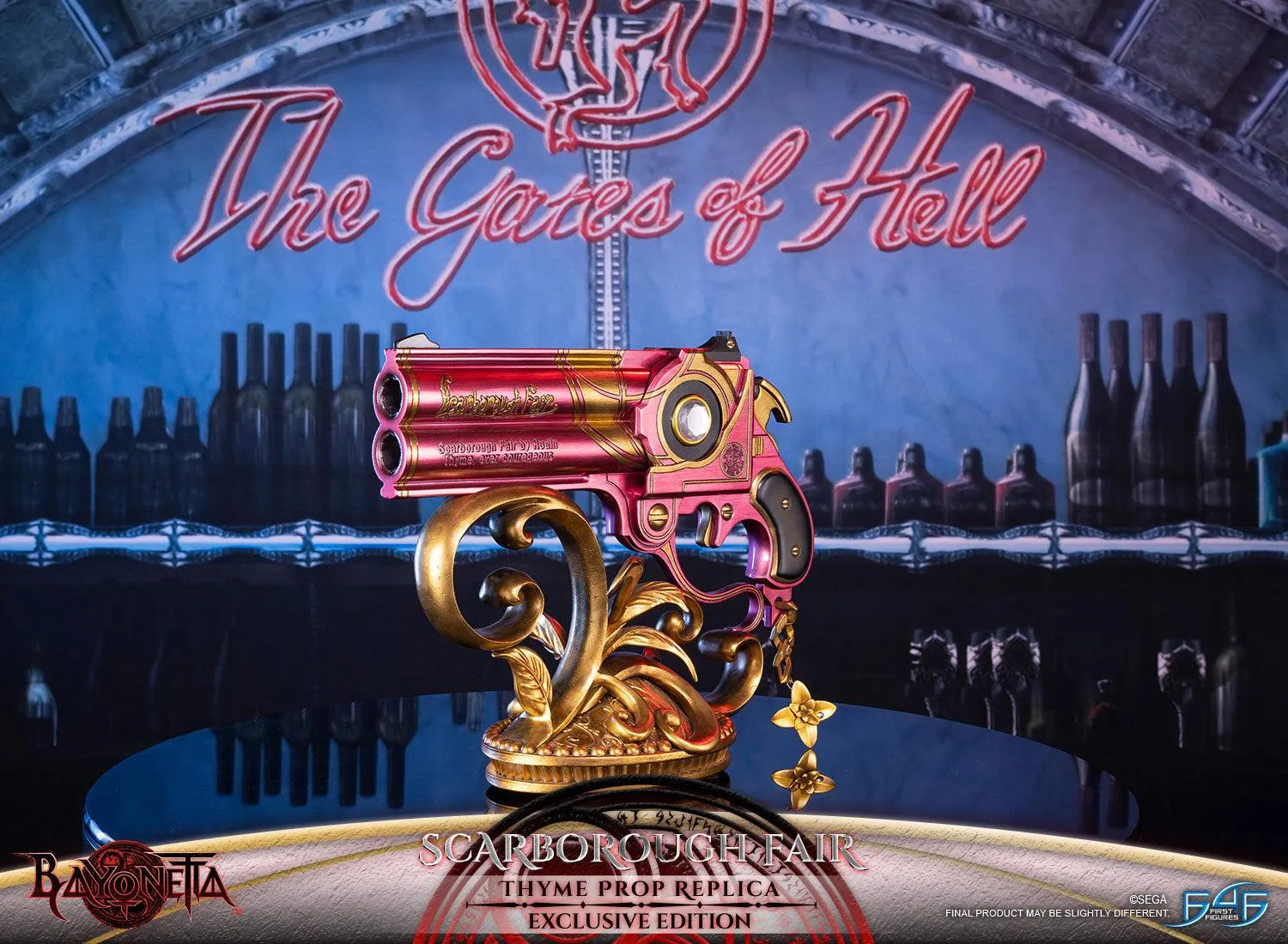 First 4 Figures Bayonetta Thyme replica pistol LED