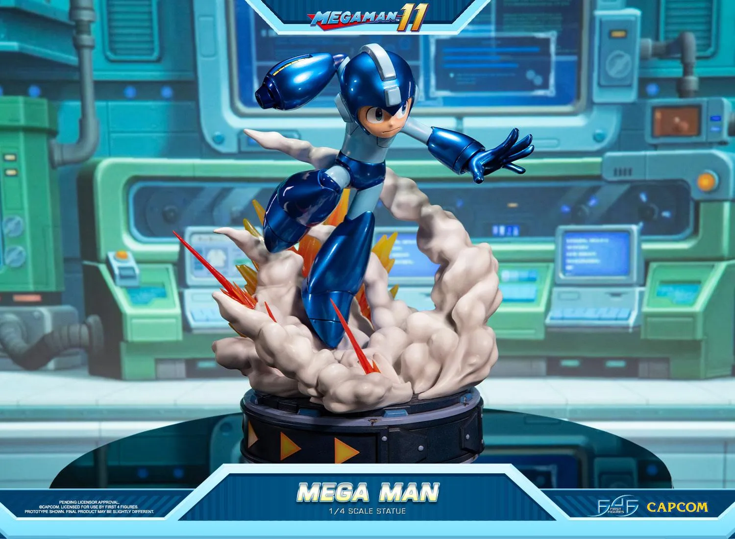 First 4 Figures Mega Man 11 statuetă Standard rășină 41cm