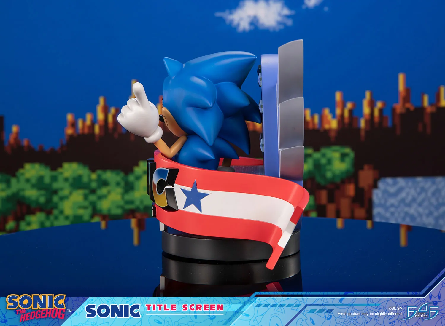 First 4 Figures Sonic Title Screen statuetă 21 cm