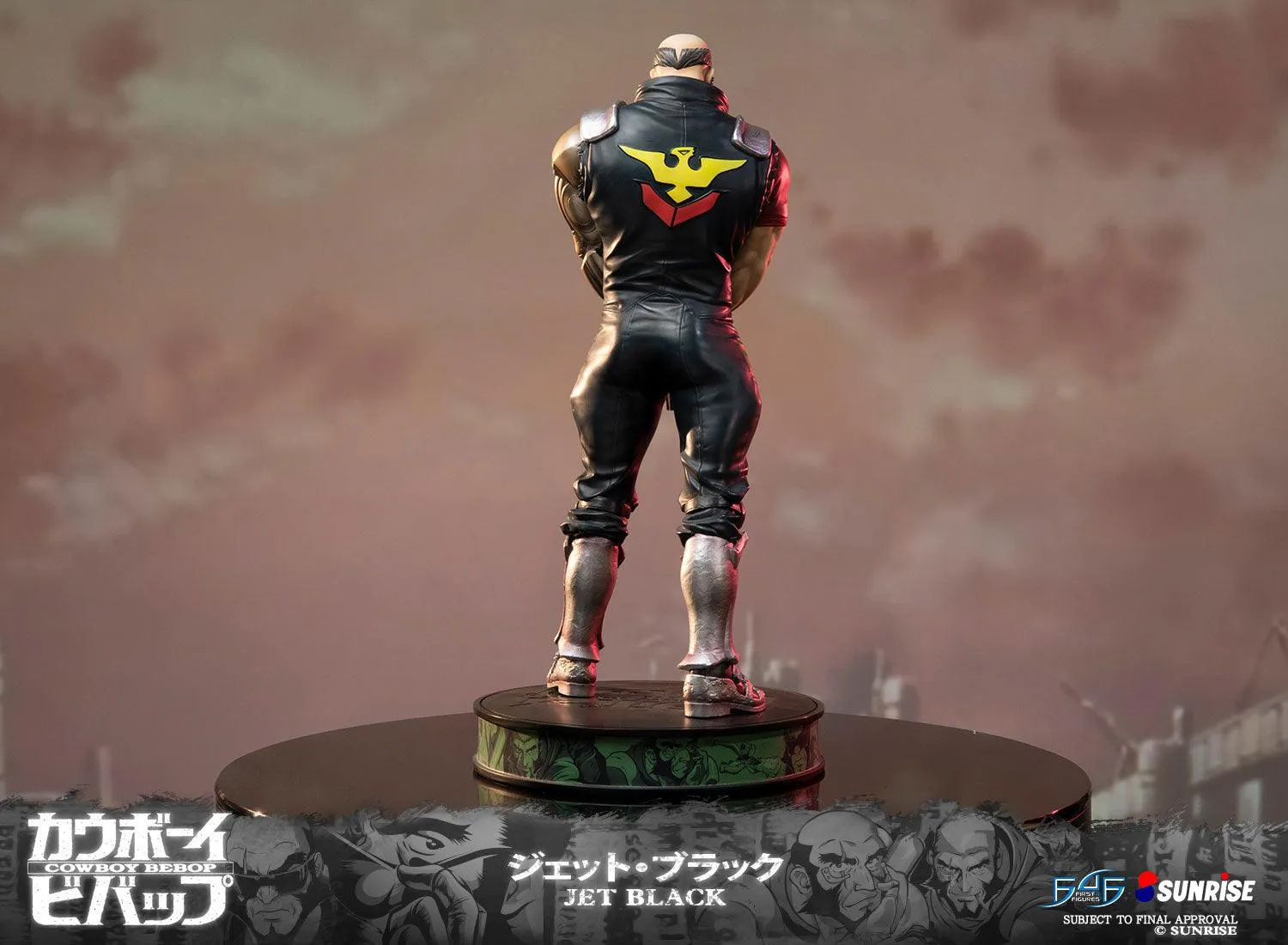 First 4 Figures Cowboy Bebop Jet Black statuetă Standard 600 buc