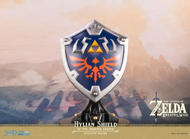 First 4 Figures Zelda Hylian Shield scut Exclusive LED