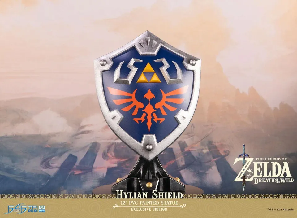 First 4 Figures Zelda Hylian Shield scut Exclusive LED