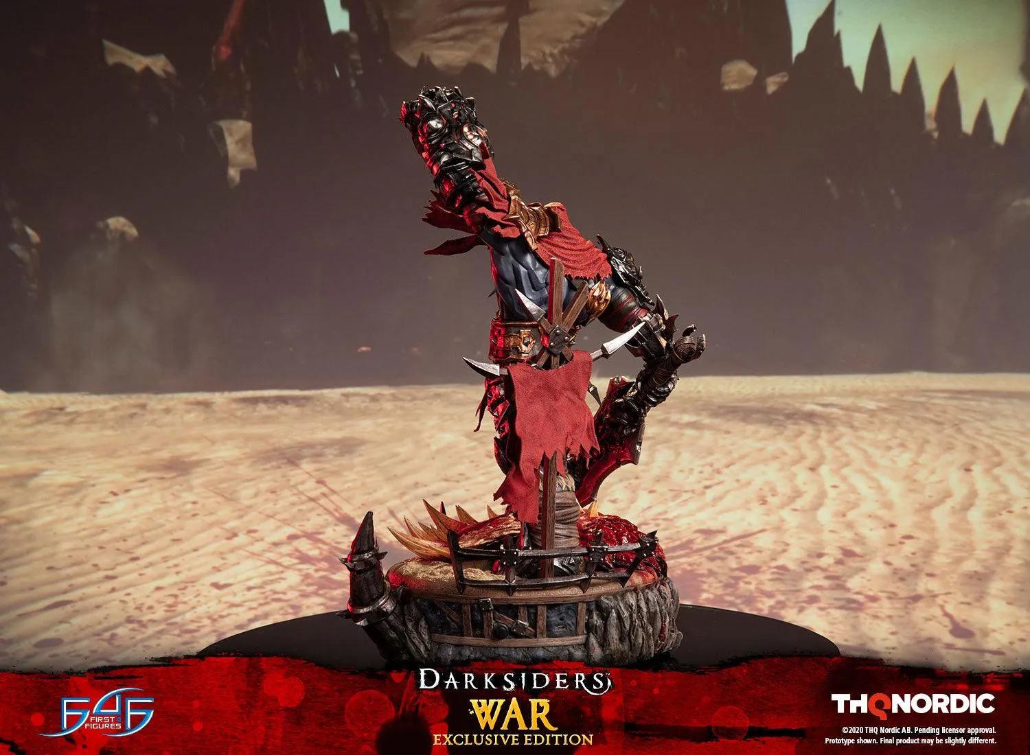 First 4 Figures Darksiders War statuetă Exclusive LED 1/6
