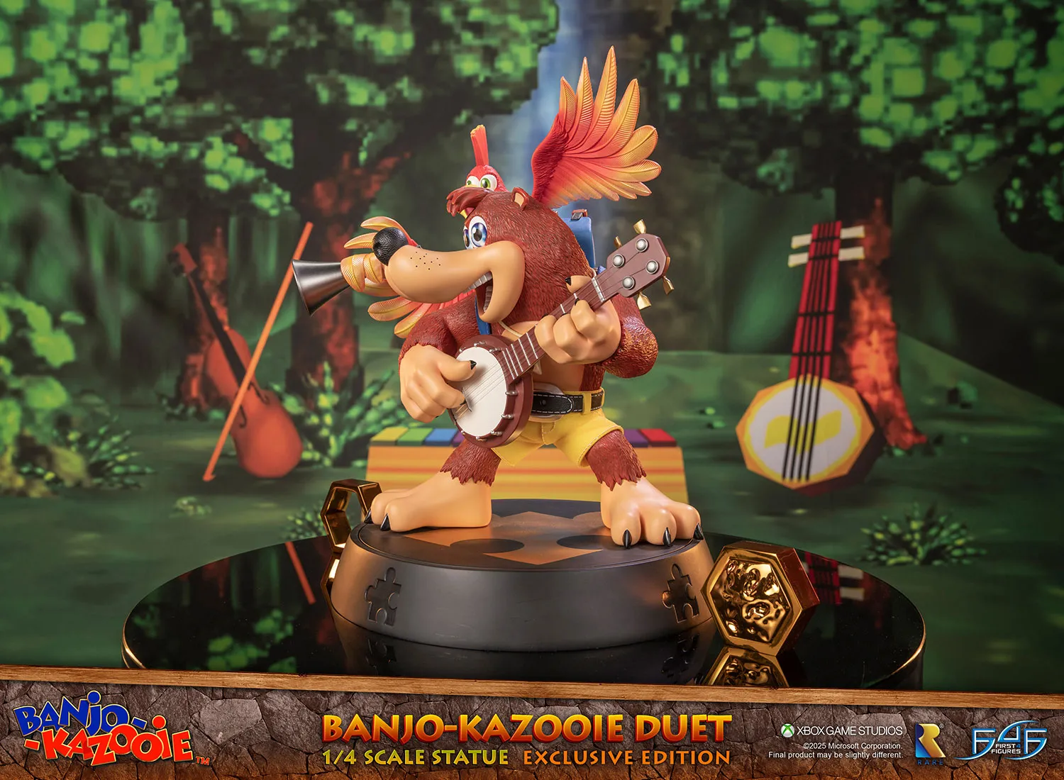 First 4 Figures Banjo-Kazooie Duet 1/4 statuetă Exclusive