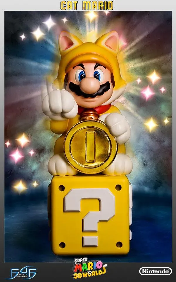 First 4 Figures Cat Mario statueta 38cm editie 2000