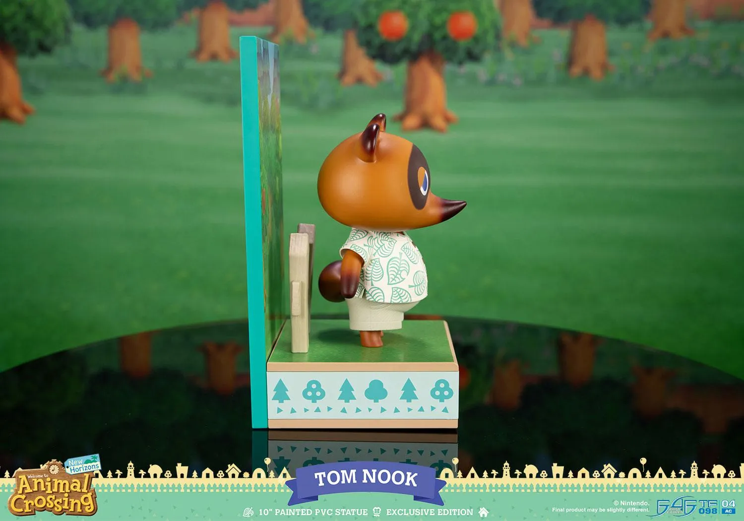 First 4 Figures Animal Crossing Tom Nook statueta Exclusive sunet