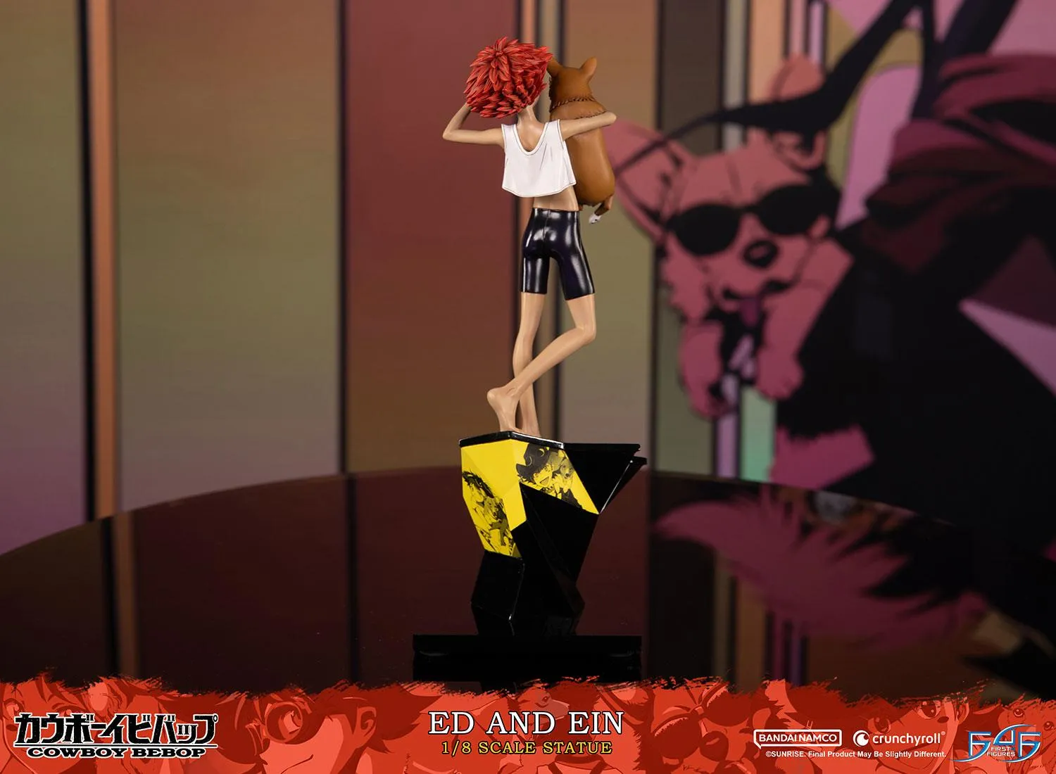 First 4 Figures Cowboy Bebop Ed and Ein figurină 1/8