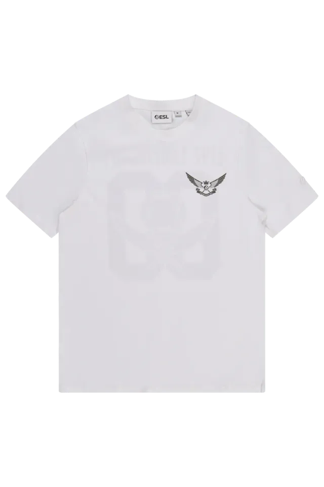 ESL Gaming Live Legendary Emblem tricou alb S