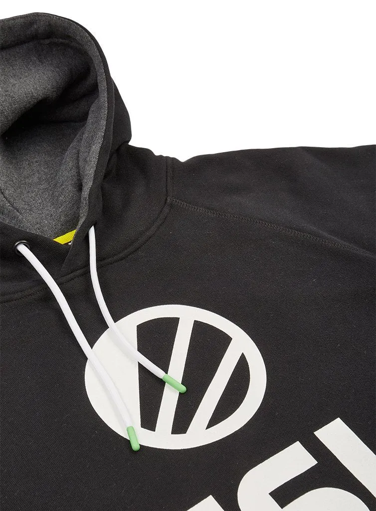 ESL Classic Pullover Hoodie hanorac negru bumbac 300g