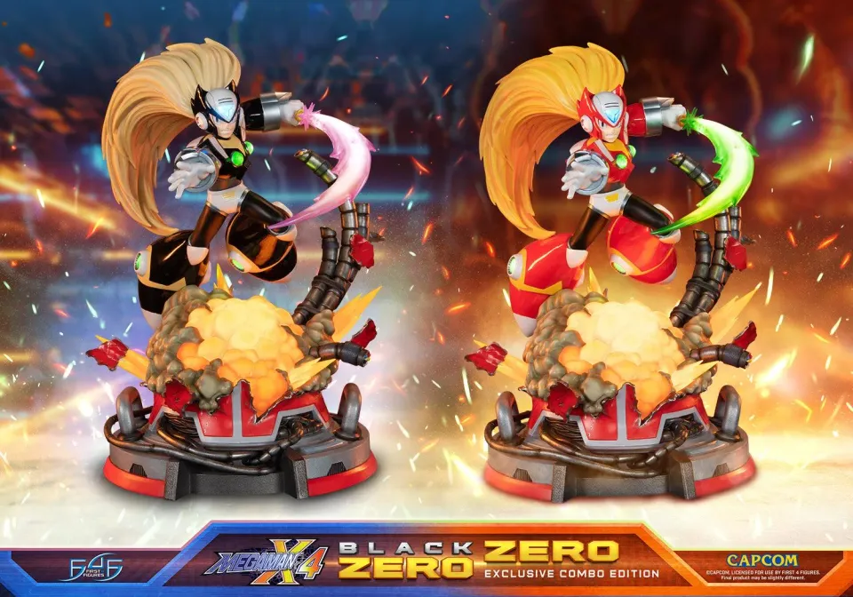 First 4 Figures Mega Man X Zero statueta rasina Combo Exclusive 43cm