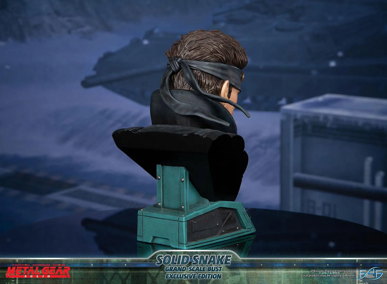 First 4 Figures Metal Gear Solid Solid Snake bust Exclusive GSB