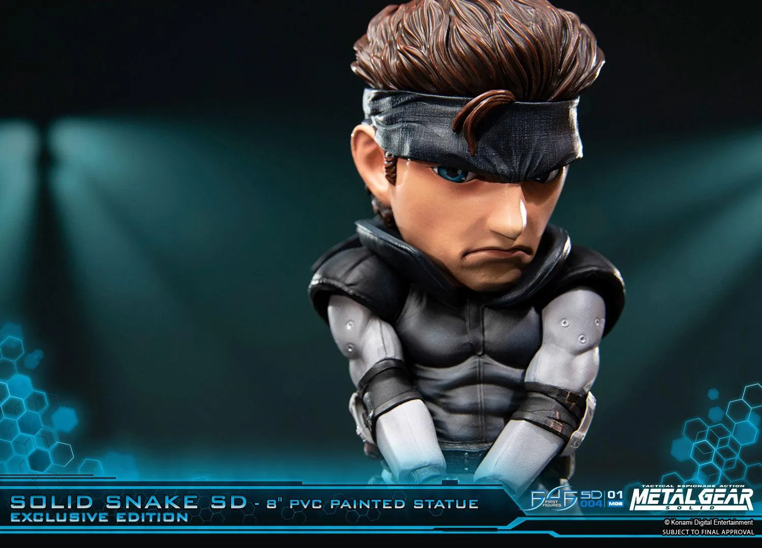 First 4 Figures Solid Snake SD Exclusive figurină PVC