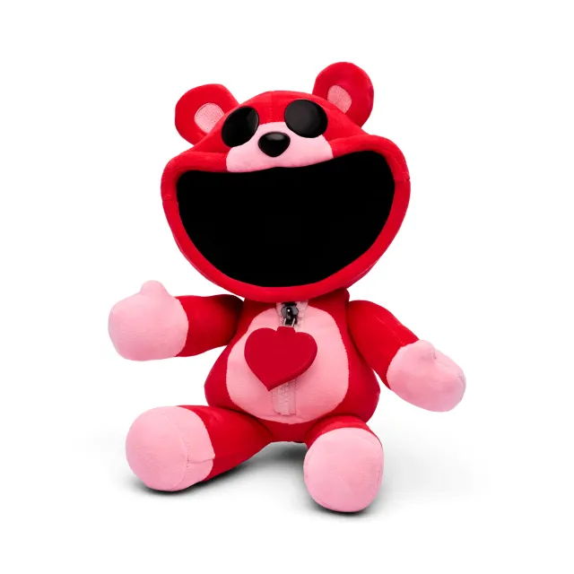 Huggy Wuggy Poppy Playtime Bobby BearHug plus 35 cm rosu