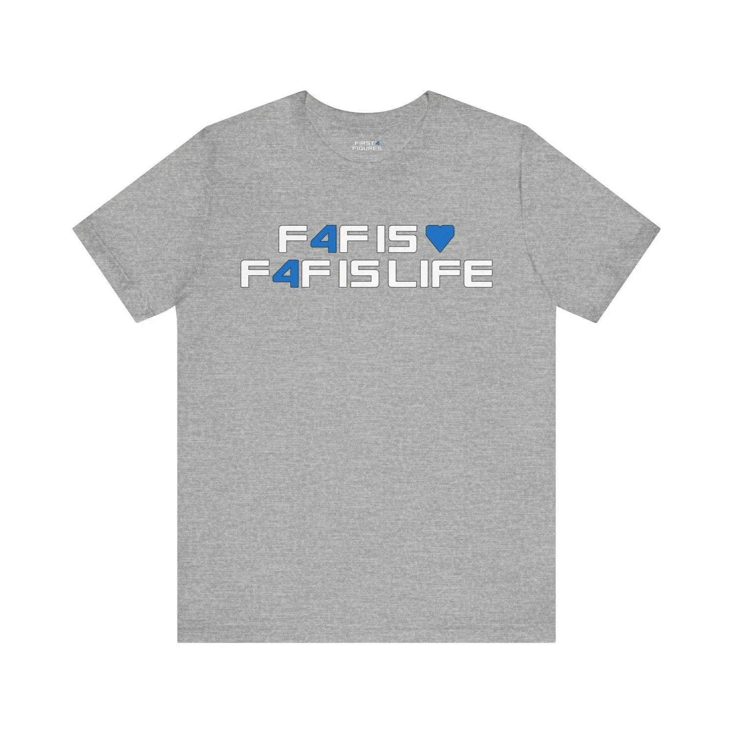 First 4 Figures F4F is Life tricou bumbac unisex
