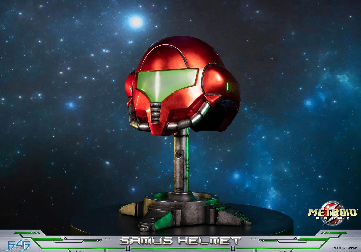 First 4 Figures Metroid Samus Helmet cască replică rășină