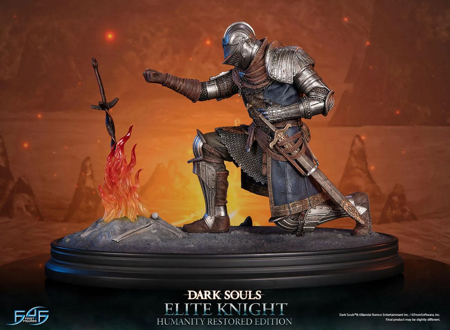 First 4 Figures Dark Souls Elite Knight Humanity Restored statuetă rășină