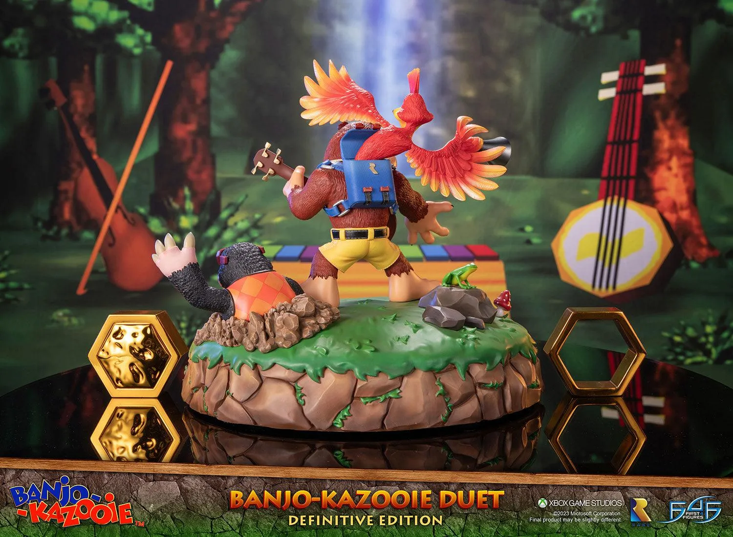 First 4 Figures Banjo-Kazooie Duet Definitive statuetă rășină