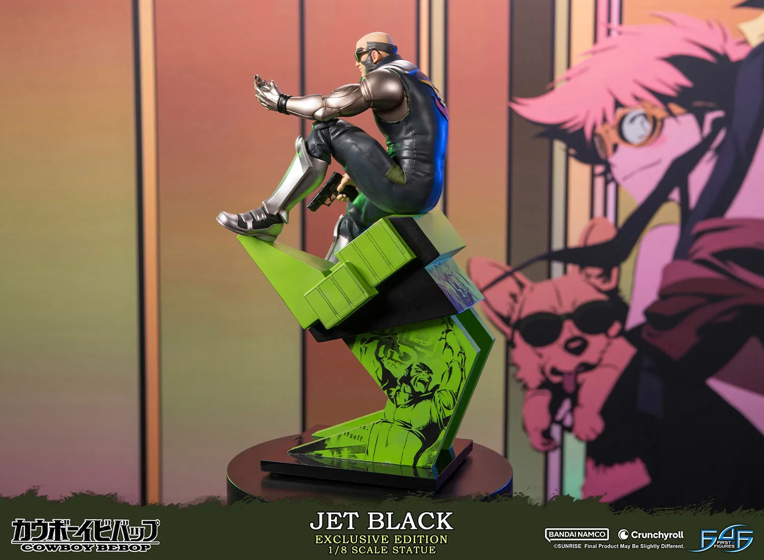 First 4 Figures Cowboy Bebop Jet Black statuetă 1/8 Exclusive