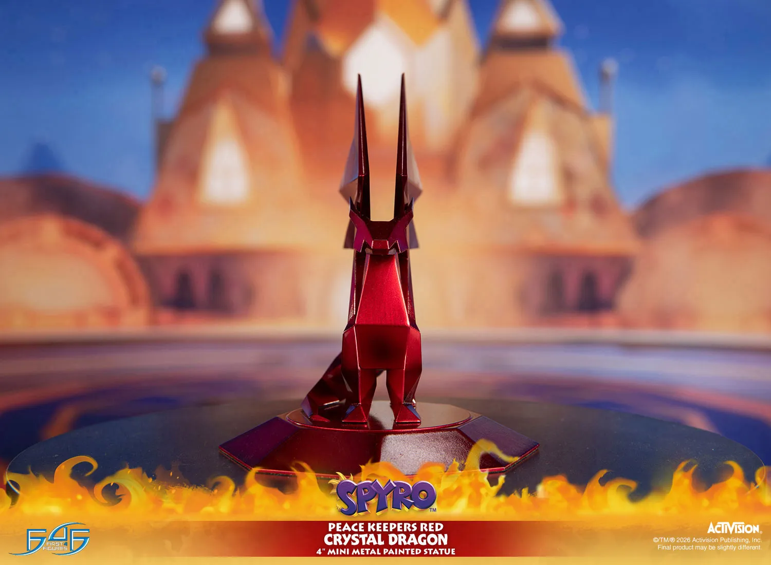 First 4 Figures Spyro Peace Keepers statueta metal rosie