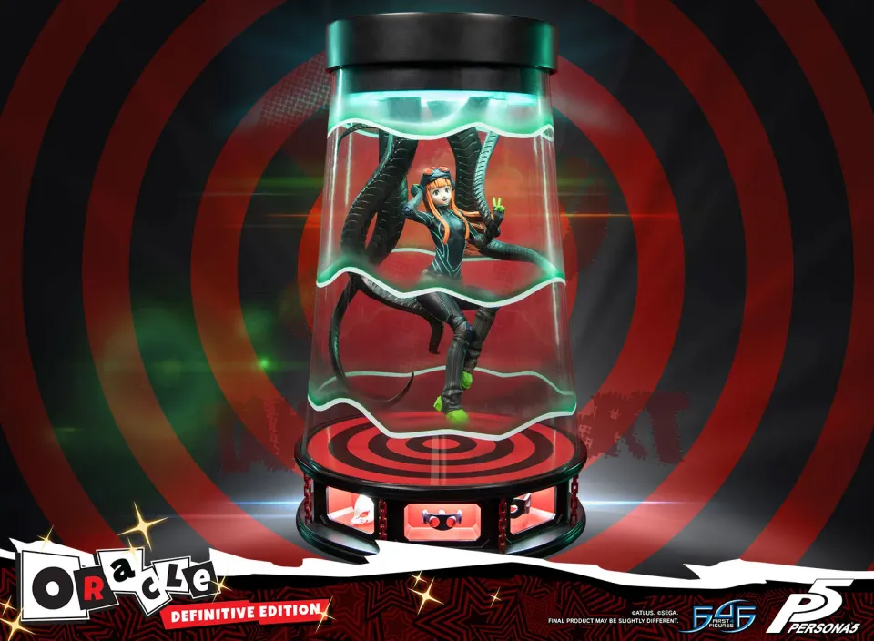 First 4 Figures Persona 5 Oracle statuetă Definitive Edition LED