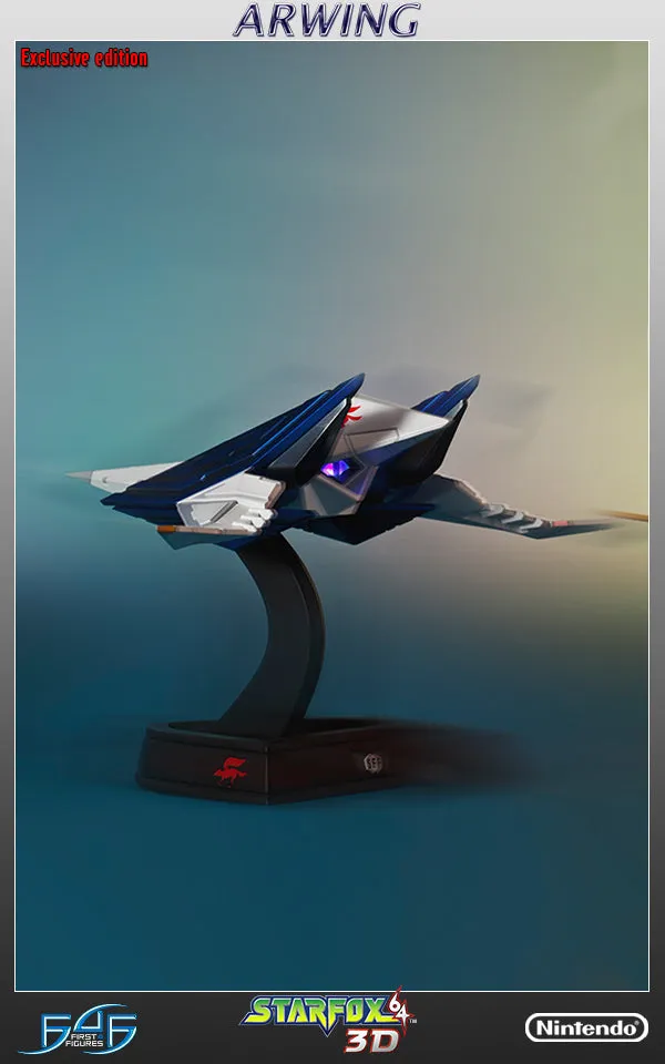 First 4 Figures Star Fox Arwing statuetă Exclusive LED 46 cm
