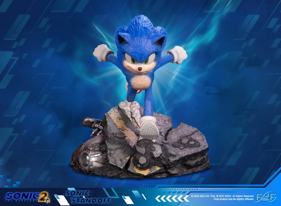 First 4 Figures Sonic 2 Sonic Standoff statuetă dioramă rășină