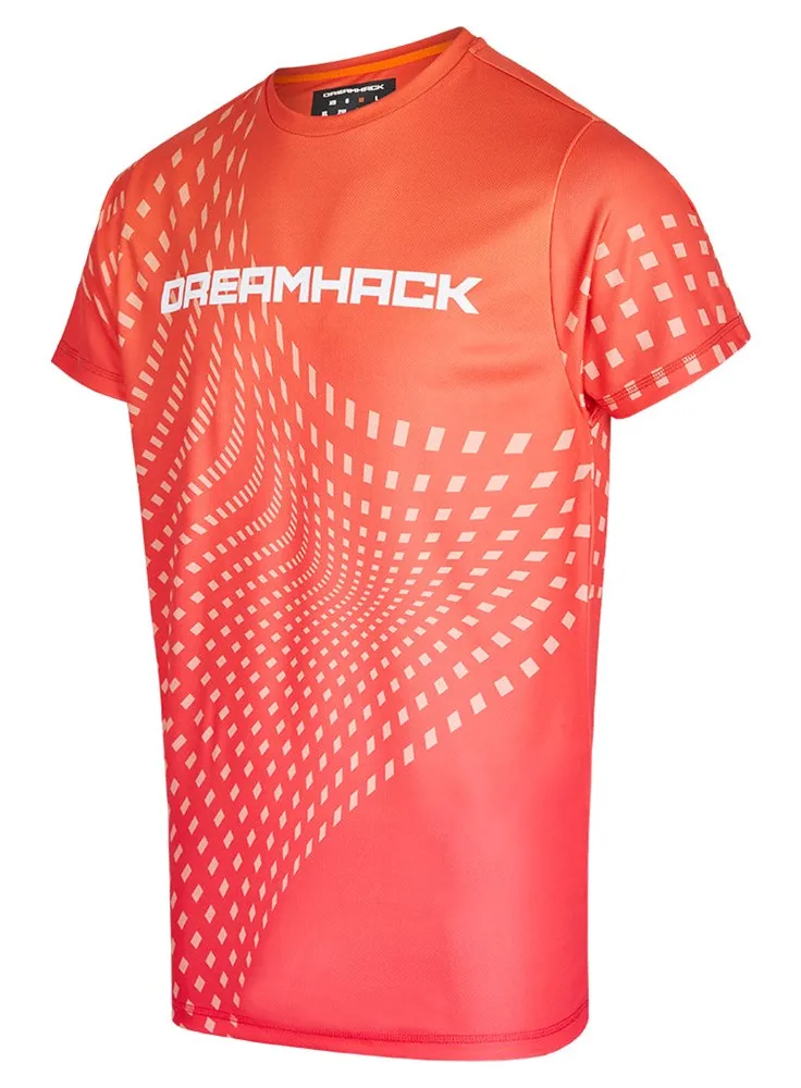 DreamHack Jersey tricou portocaliu L gradient