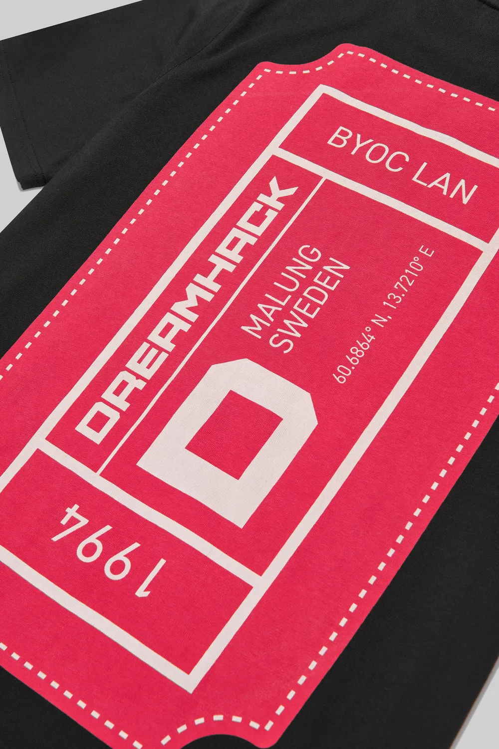 ESL DreamHack Homecoming tricou negru bumbac 220gsm