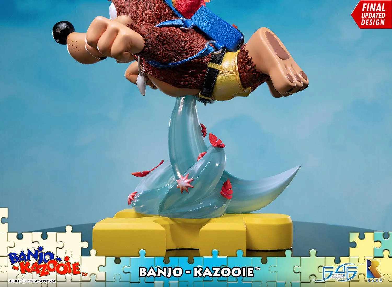 First 4 Figures Banjo-Kazooie Banjo Kazooie statueta Standard rasina