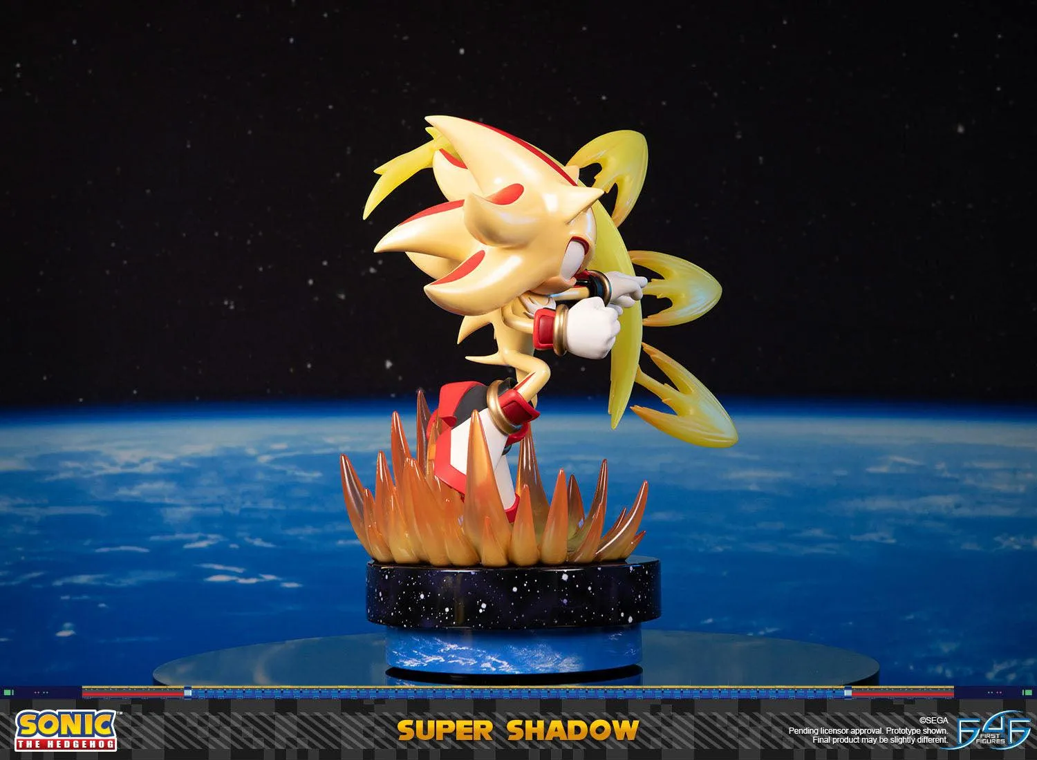 First 4 Figures Sonic Super Shadow statueta Standard 49,8 cm
