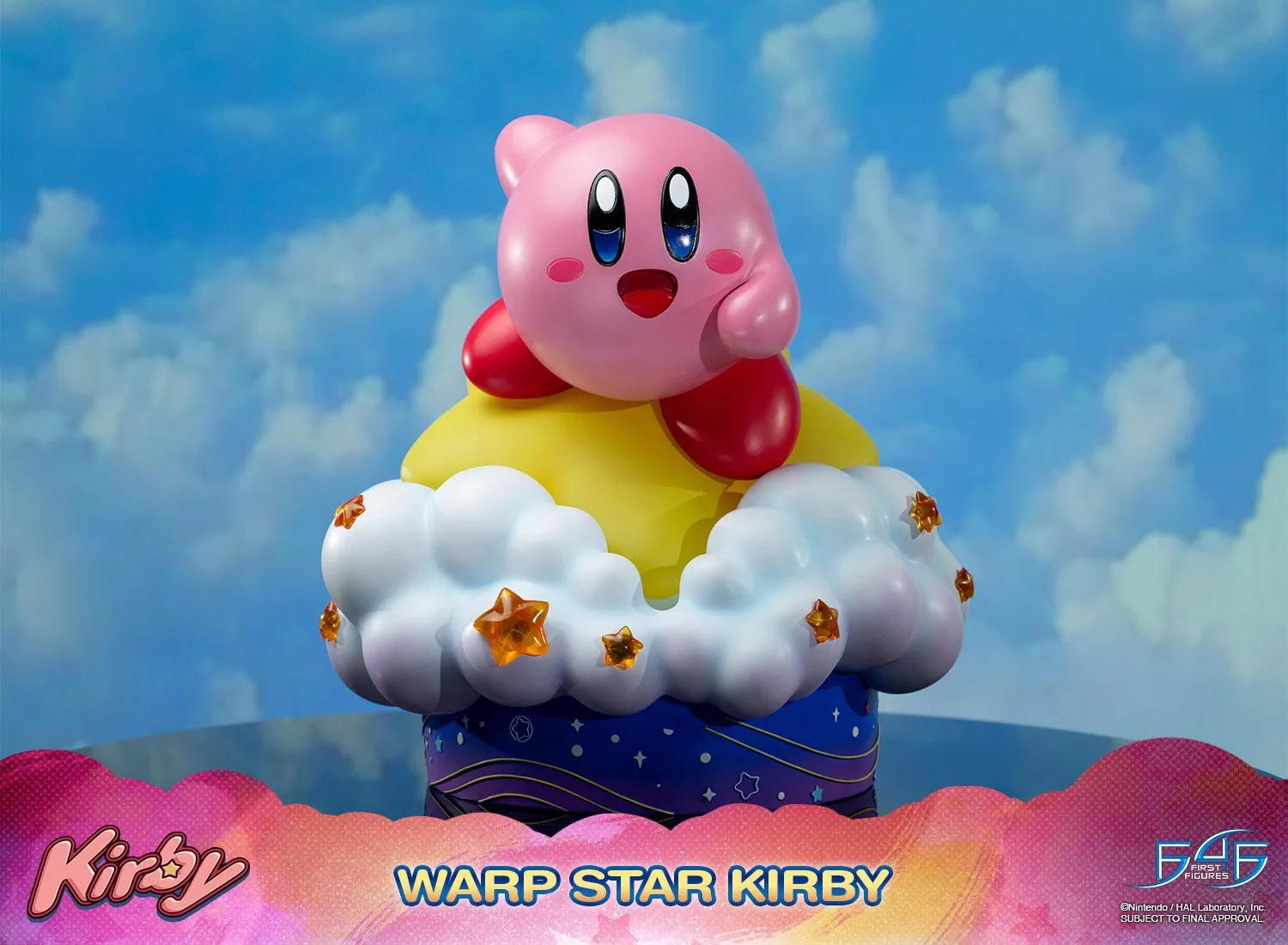 First 4 Figures Warp Star Kirby statuetă Regular