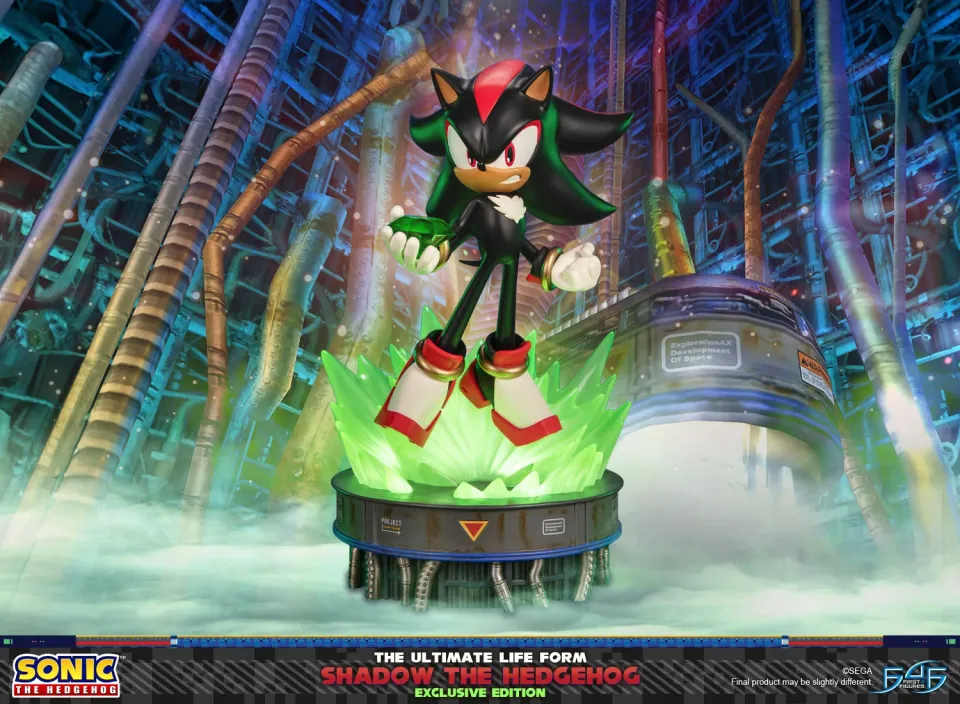 First 4 Figures Sonic Shadow statueta exclusiva 32cm LED