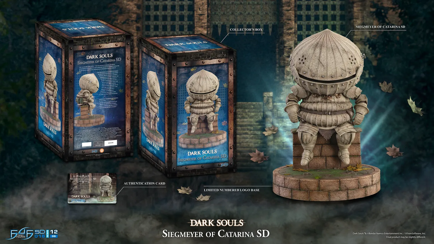 First 4 Figures Dark Souls Siegmeyer of Catarina statueta SD rasina
