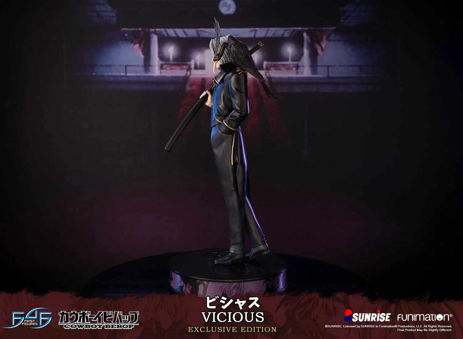 First 4 Figures Cowboy Bebop Vicious statuetă Exclusive 56 cm