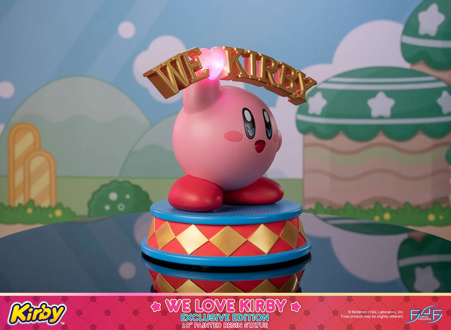 First 4 Figures Kirby We Love Kirby statuetă Exclusive LED