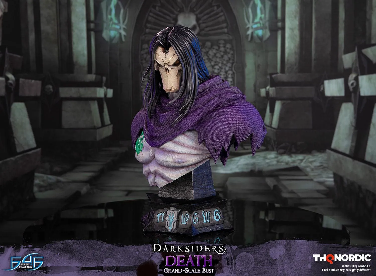 First 4 Figures Darksiders Death bust rasina rotativ